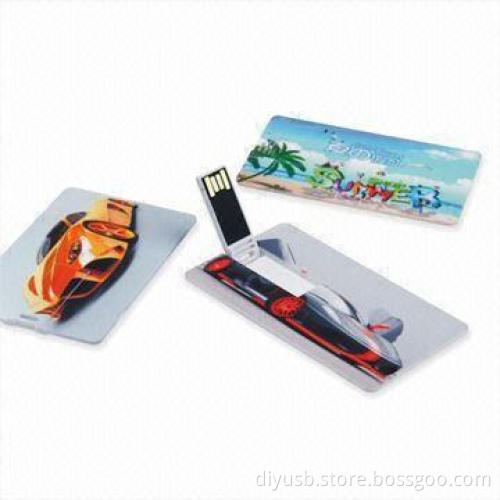USB Flash Drives with Free Logo and 1,000G Shock Resistance, Measures 84 x 52 x 2.2mm